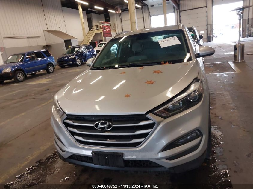 2018 Hyundai Tucson Sel VIN: KM8J33A40JU700511 Lot: 40849752