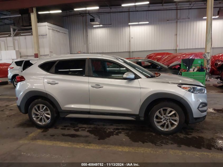 2018 Hyundai Tucson Sel VIN: KM8J33A40JU700511 Lot: 40849752