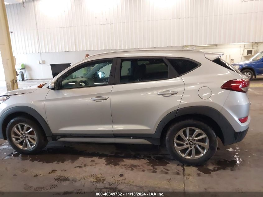 2018 Hyundai Tucson Sel VIN: KM8J33A40JU700511 Lot: 40849752