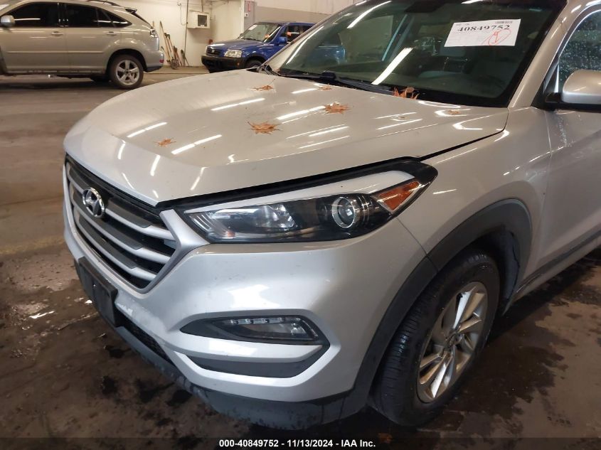 2018 Hyundai Tucson Sel VIN: KM8J33A40JU700511 Lot: 40849752