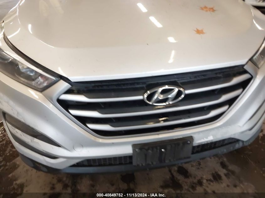 2018 Hyundai Tucson Sel VIN: KM8J33A40JU700511 Lot: 40849752