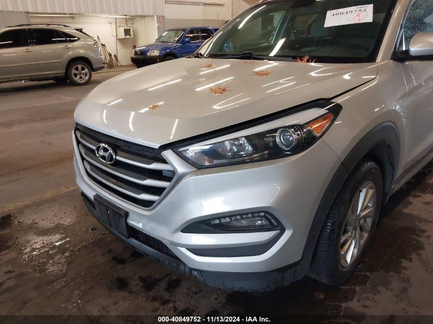 2018 Hyundai Tucson Sel VIN: KM8J33A40JU700511 Lot: 40849752