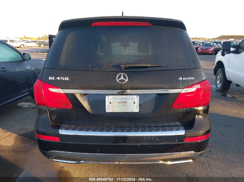 2013 Mercedes-Benz Gl 450 4Matic VIN: 4JGDF7CE5DA219807 Lot: 40849762