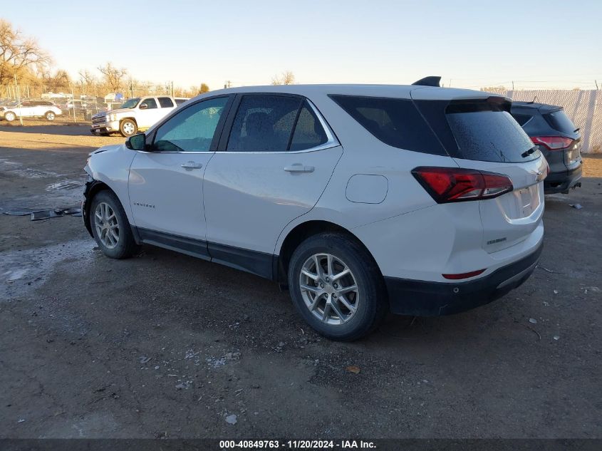 VIN 3GNAXUEV9NL171794 2022 Chevrolet Equinox, Awd Lt no.3