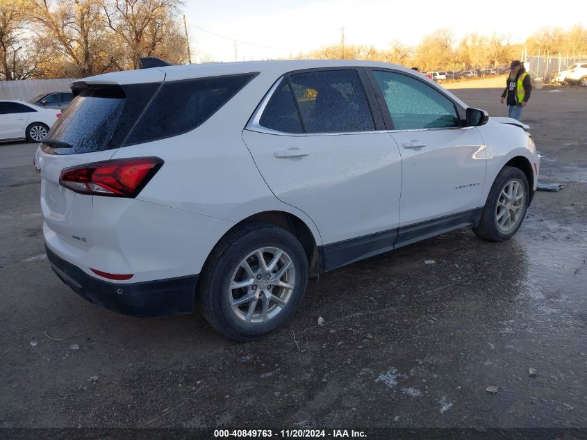 VIN 3GNAXUEV9NL171794 2022 Chevrolet Equinox, Awd Lt no.4