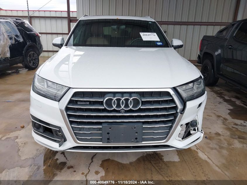 2017 Audi Q7 3.0T Premium VIN: WA1VAAF71HD035383 Lot: 40849776