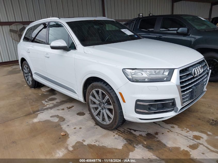 2017 Audi Q7 3.0T Premium VIN: WA1VAAF71HD035383 Lot: 40849776