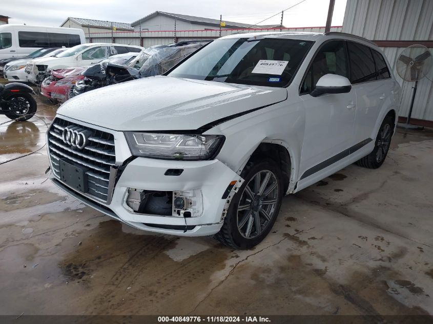 2017 Audi Q7 3.0T Premium VIN: WA1VAAF71HD035383 Lot: 40849776