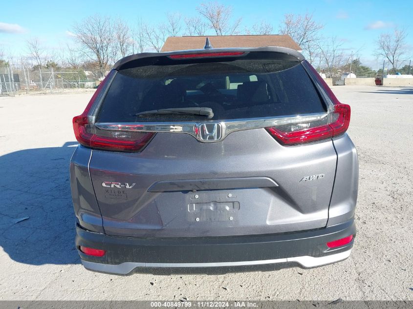 2021 Honda Cr-V Awd Ex-L VIN: 5J6RW2H88ML003772 Lot: 40849799