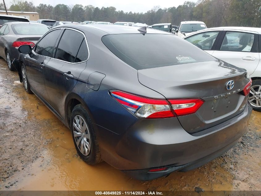 VIN 4T1B31HKXJU502452 2018 TOYOTA CAMRY HYBRID no.3