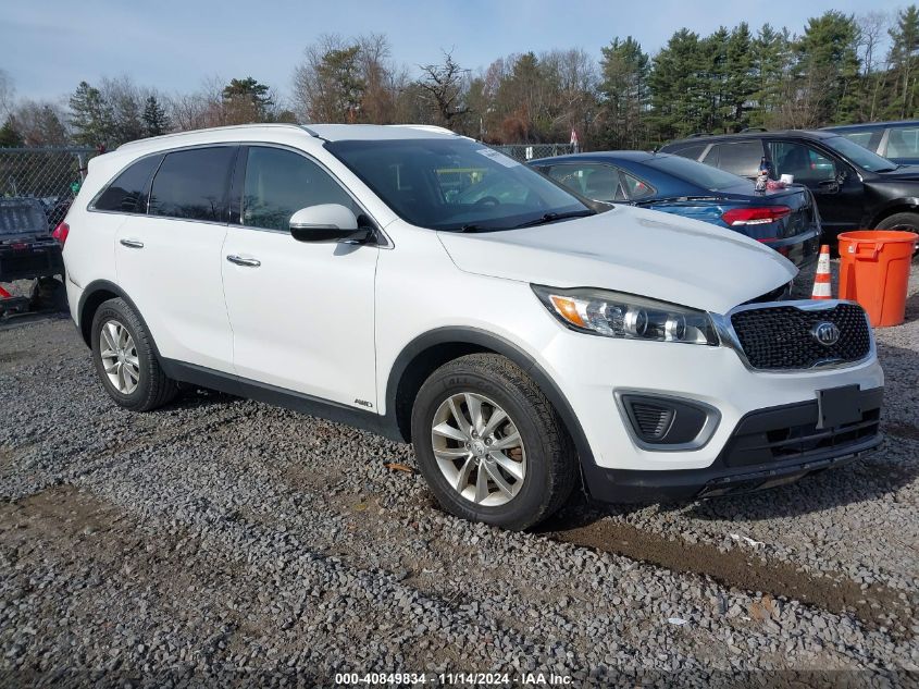 2016 KIA SORENTO 2.4L LX - 5XYPGDA37GG094411