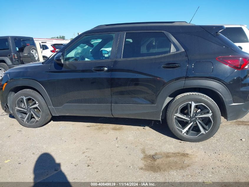 2022 Chevrolet Trailblazer Fwd Rs VIN: KL79MTSL6NB120575 Lot: 40849839