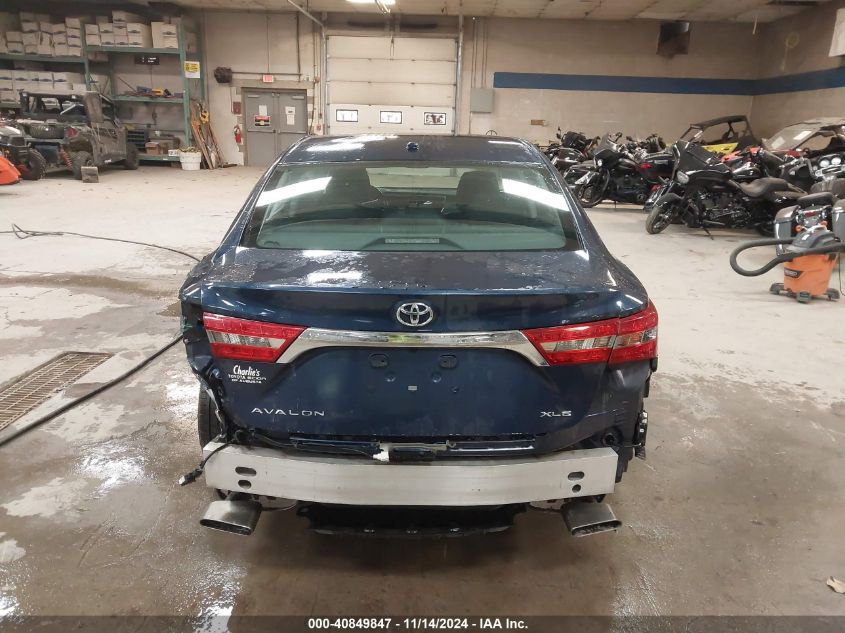 2017 Toyota Avalon Xle Premium VIN: 4T1BK1EB5HU256640 Lot: 40849847