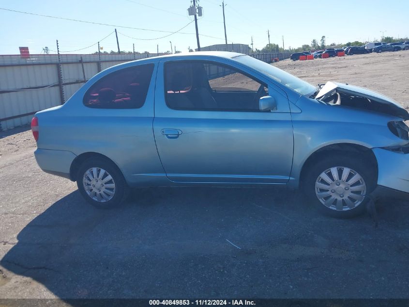 2001 Toyota Echo VIN: JTDAT123610137700 Lot: 40849853