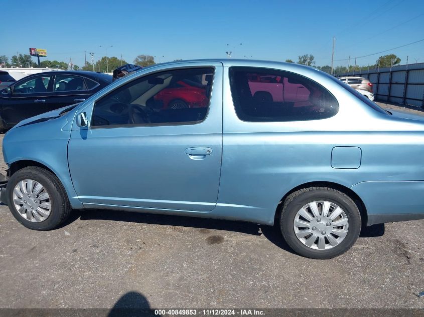 2001 Toyota Echo VIN: JTDAT123610137700 Lot: 40849853