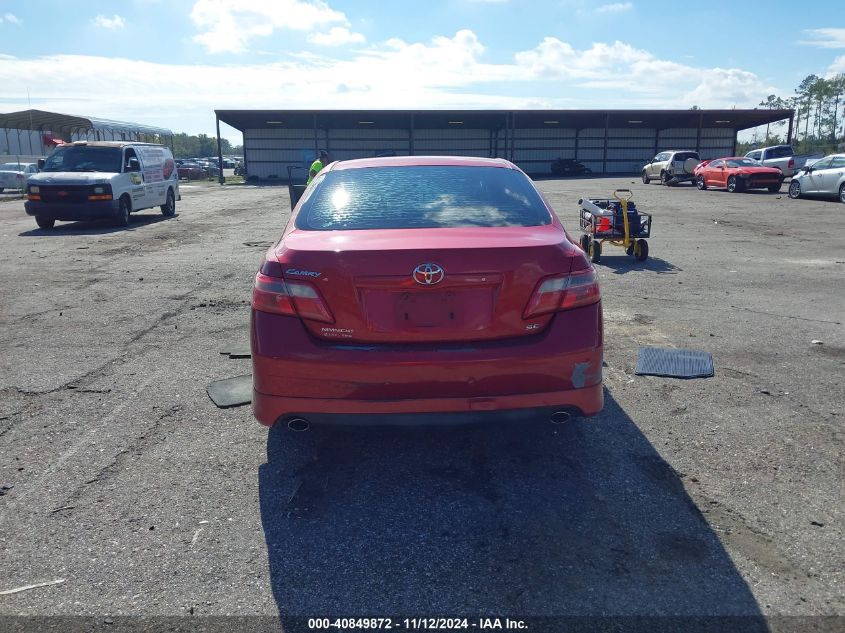 2007 Toyota Camry Se V6 VIN: 4T1BK46K27U025189 Lot: 40849872