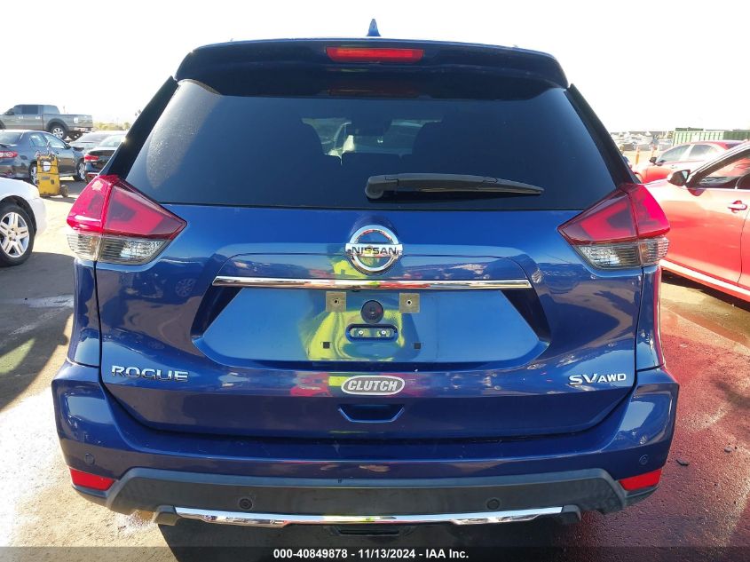 2019 Nissan Rogue Sv VIN: KNMAT2MVXKP526613 Lot: 40849878