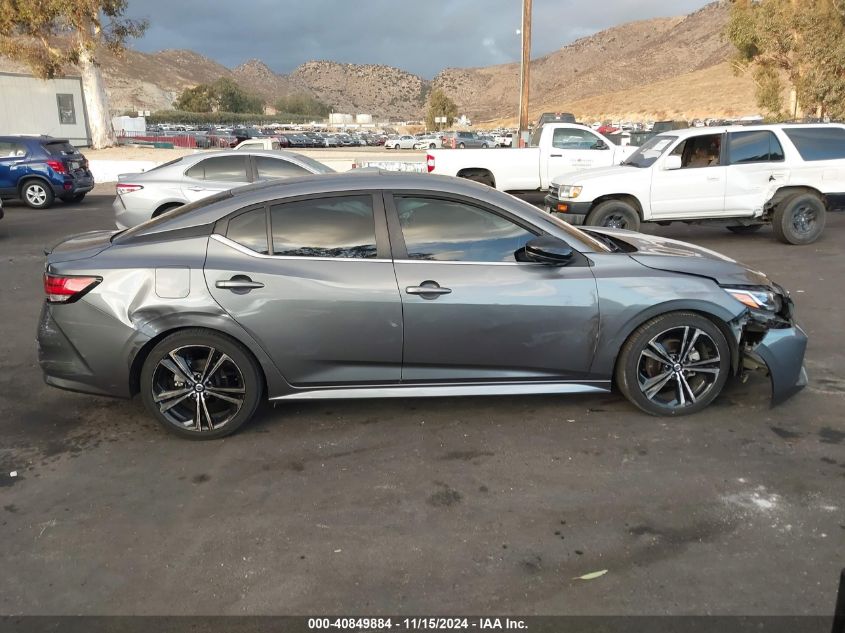 2021 Nissan Sentra Sr Xtronic Cvt VIN: 3N1AB8DV4MY223885 Lot: 40849884