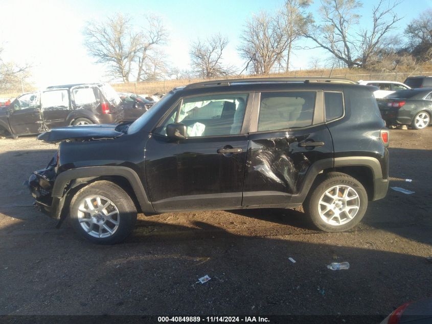 2019 Jeep Renegade Sport 4X4 VIN: ZACNJBAB5KPK19996 Lot: 40849889