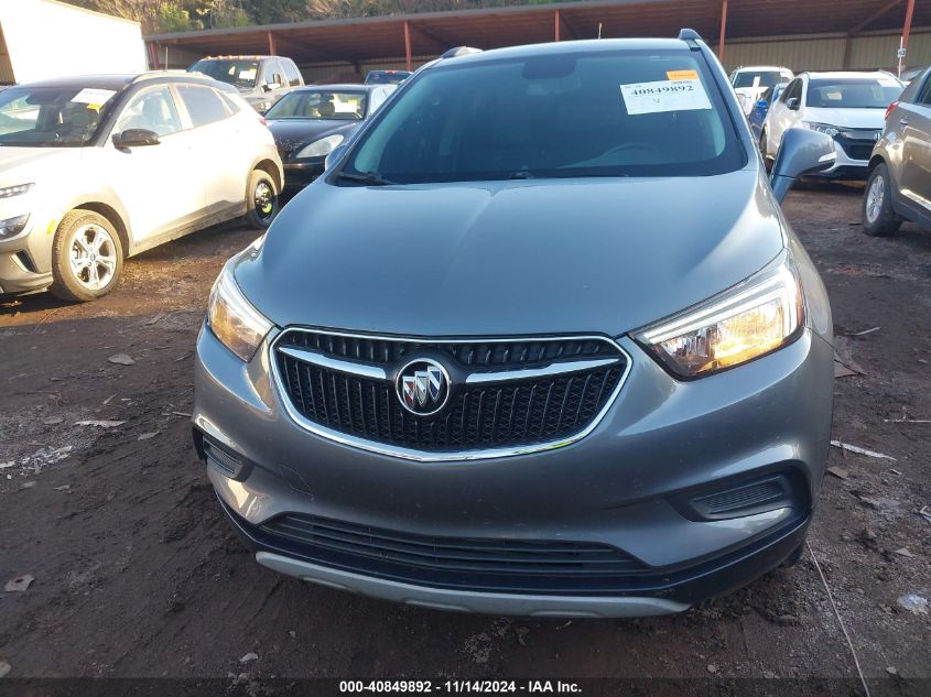 2019 Buick Encore Fwd Preferred VIN: KL4CJASB0KB882240 Lot: 40849892