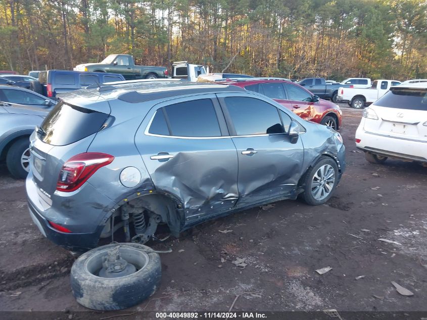 2019 Buick Encore Fwd Preferred VIN: KL4CJASB0KB882240 Lot: 40849892