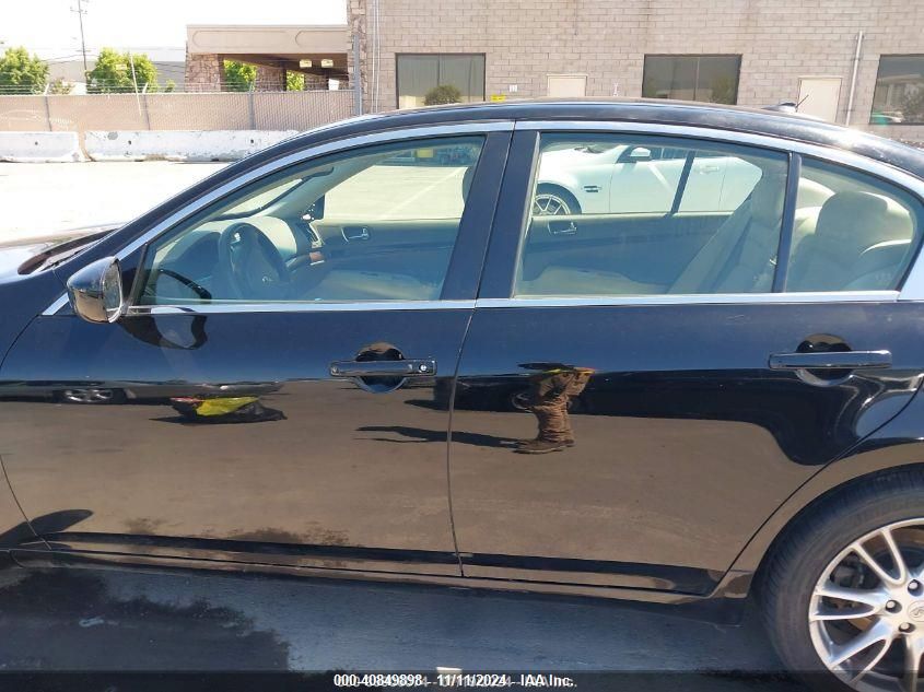 2013 Infiniti G37X VIN: JN1CV6AR8DM763092 Lot: 40849898