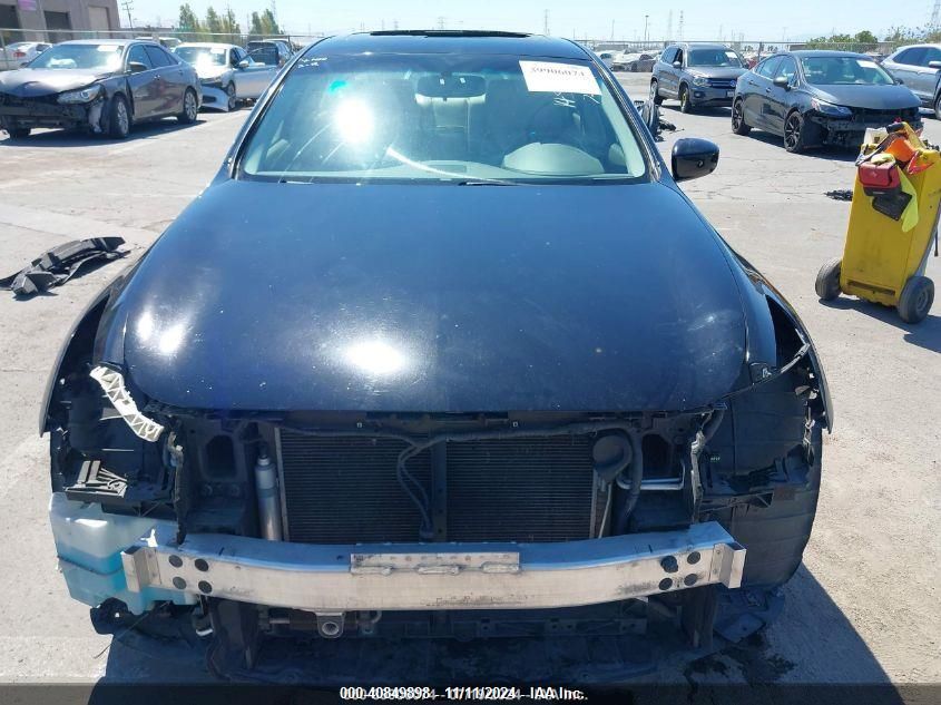 2013 Infiniti G37X VIN: JN1CV6AR8DM763092 Lot: 40849898