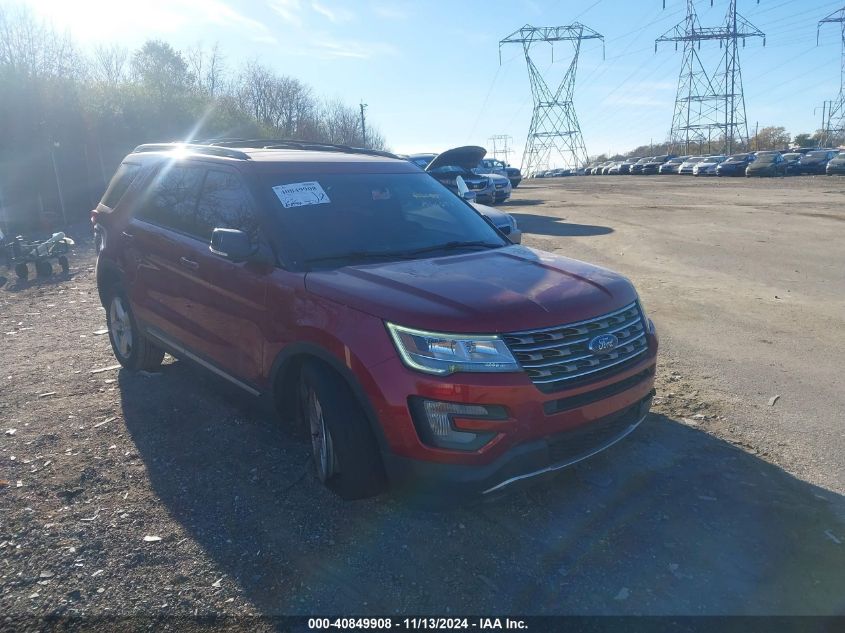 2017 Ford Explorer Xlt VIN: 1FM5K8DHXHGA66097 Lot: 40849908