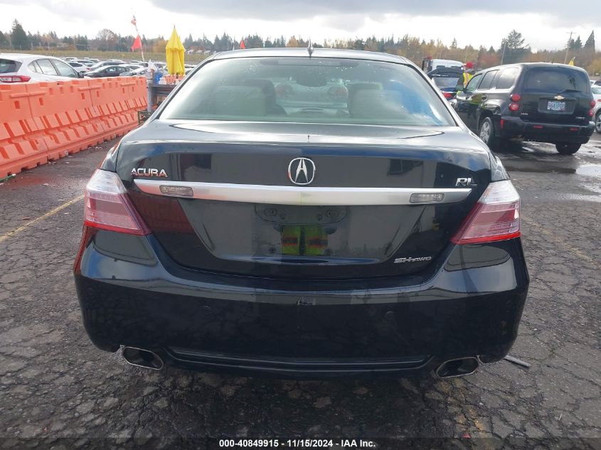 2011 Acura Rl 3.7 VIN: JH4KB2F67BC000331 Lot: 40849915