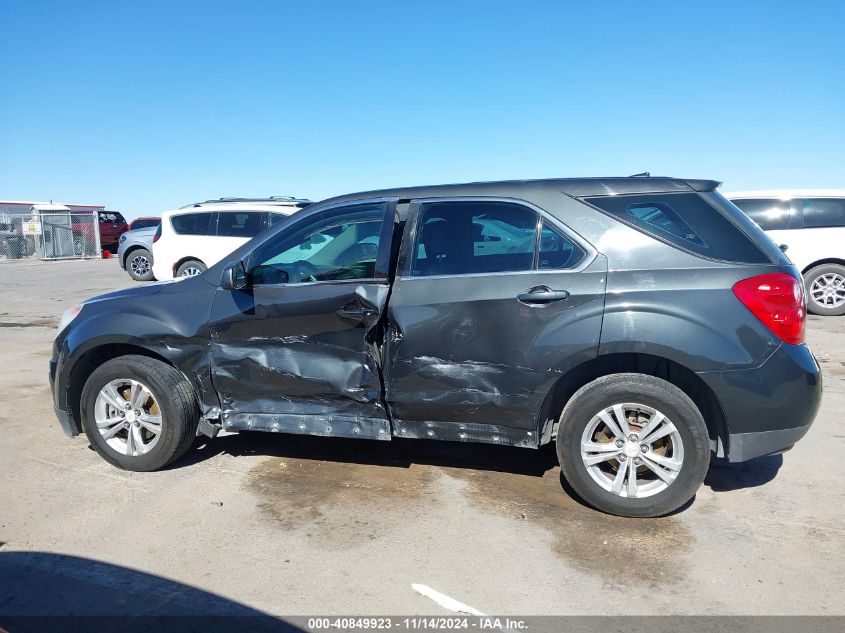 2014 Chevrolet Equinox Ls VIN: 2GNALAEK4E6153725 Lot: 40849923