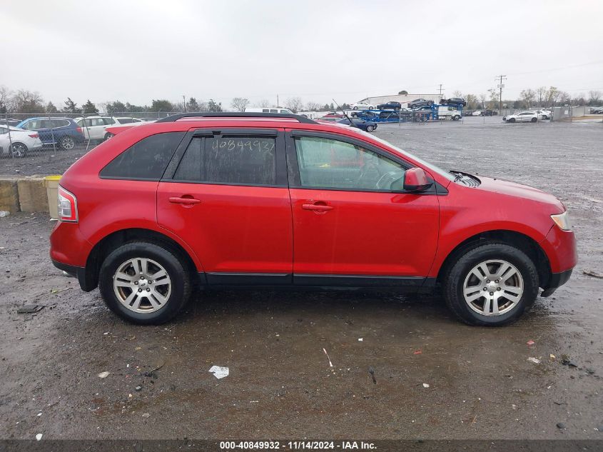 2008 Ford Edge Sel VIN: 2FMDK48C98BA94581 Lot: 40849932