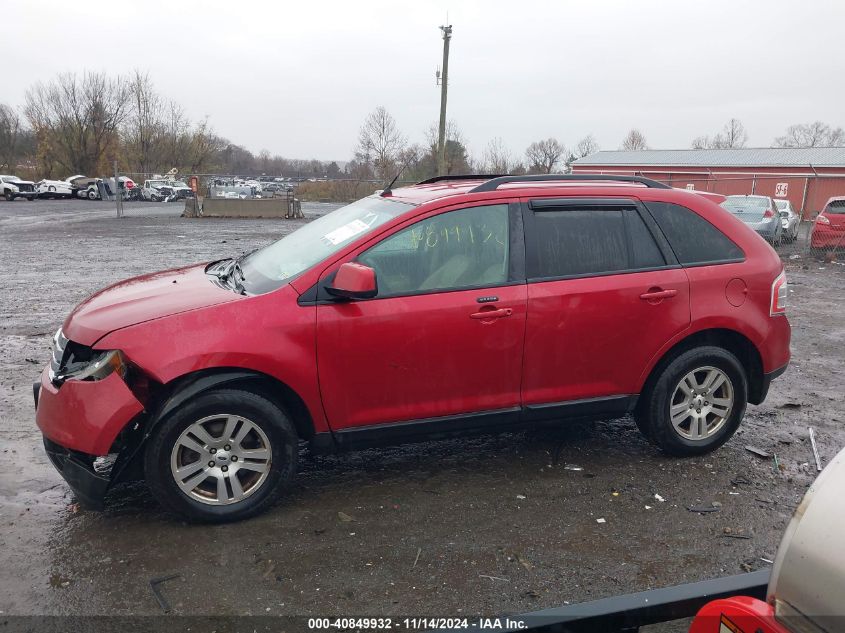 2008 Ford Edge Sel VIN: 2FMDK48C98BA94581 Lot: 40849932