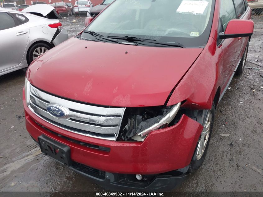 2008 Ford Edge Sel VIN: 2FMDK48C98BA94581 Lot: 40849932