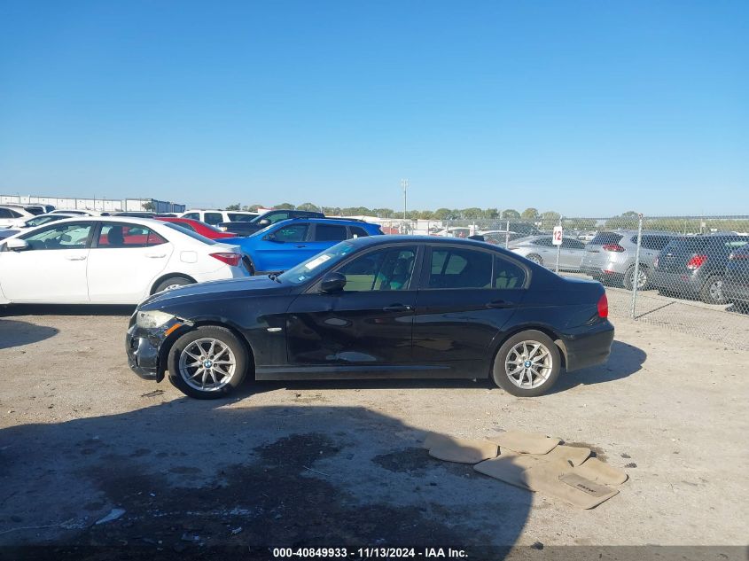 2010 BMW 328I VIN: WBAPH7G58ANM52653 Lot: 40849933