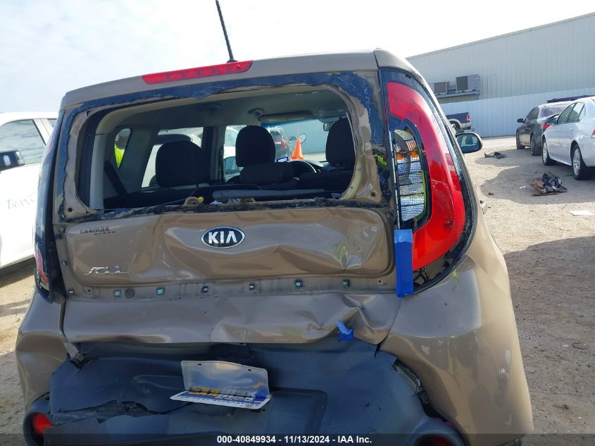 2016 Kia Soul VIN: KNDJN2A26G7248272 Lot: 40849934