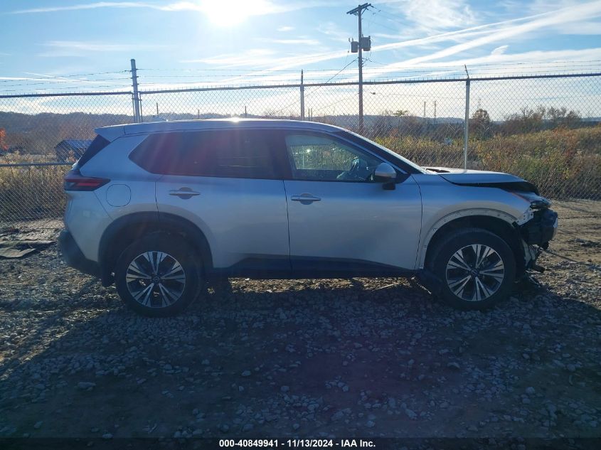 2022 Nissan Rogue Sv Intelligent Awd VIN: 5N1BT3BB4NC679255 Lot: 40849941