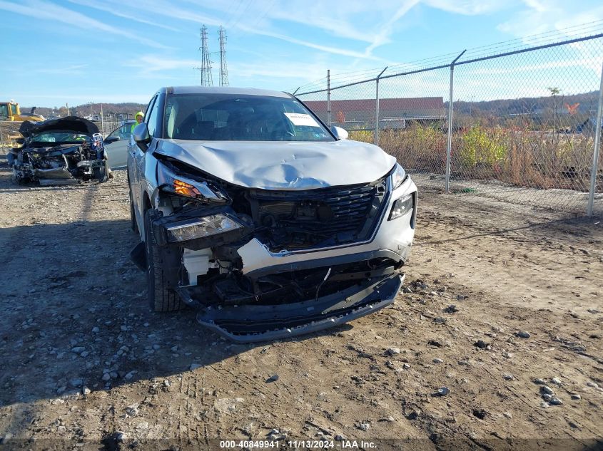 2022 Nissan Rogue Sv Intelligent Awd VIN: 5N1BT3BB4NC679255 Lot: 40849941