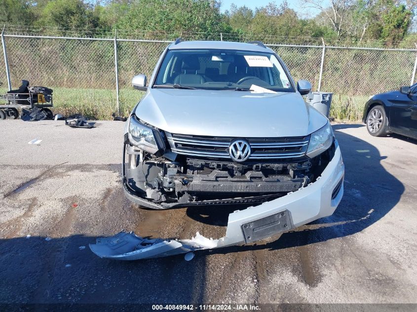 2017 Volkswagen Tiguan 2.0T S VIN: WVGAV7AX2HW505648 Lot: 40849942