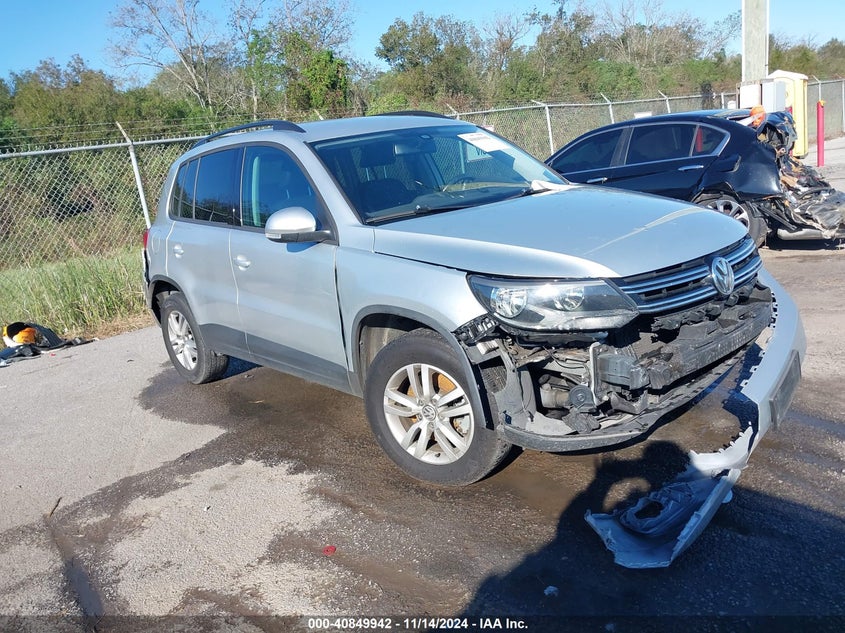 VIN WVGAV7AX2HW505648 2017 VOLKSWAGEN TIGUAN 2.0T S
