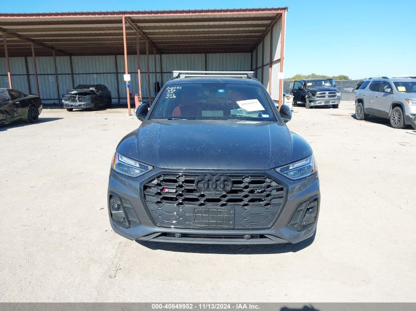 2024 Audi Sq5 Premium Plus Tfsi Quattro Tiptronic VIN: WA1B4AFY7R2008656 Lot: 40849952