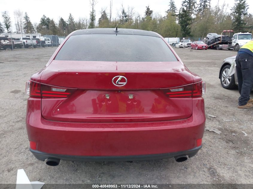 2014 Lexus Is 250 VIN: JTHBF1D26E5040794 Lot: 40849953