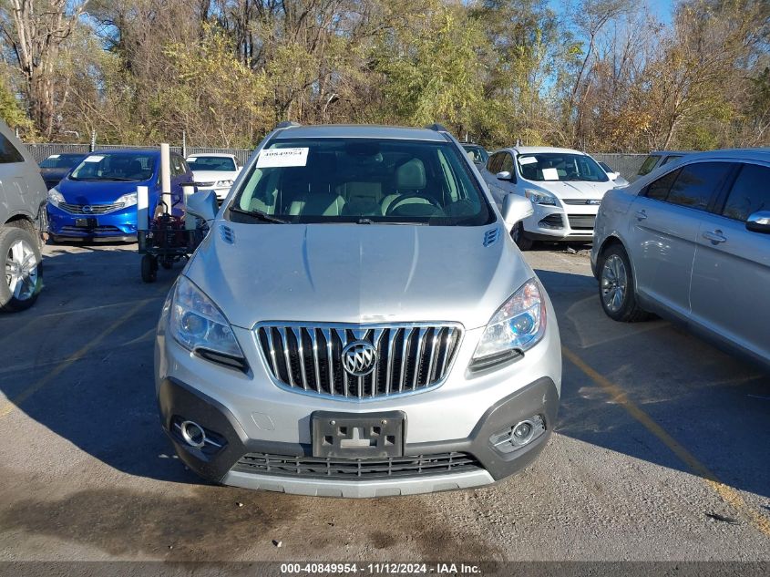 2016 Buick Encore Leather VIN: KL4CJCSB3GB738751 Lot: 40849954