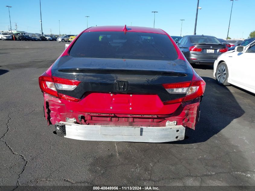 2018 Honda Accord Sport VIN: 1HGCV1F32JA256529 Lot: 40849956