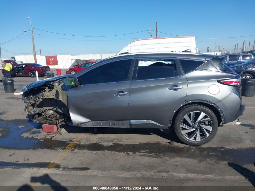 2017 Nissan Murano Platinum VIN: 5N1AZ2MG9HN157176 Lot: 40849958