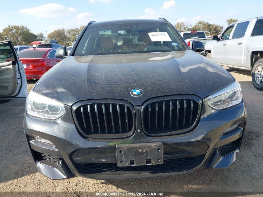 2021 BMW X3 Sdrive30I VIN: 5UXTY3C03M9H99388 Lot: 40849971