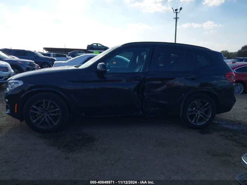 2021 BMW X3 Sdrive30I VIN: 5UXTY3C03M9H99388 Lot: 40849971