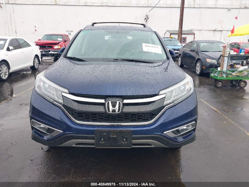 2015 Honda Cr-V Ex-L VIN: 2HKRM4H70FH663634 Lot: 40849975