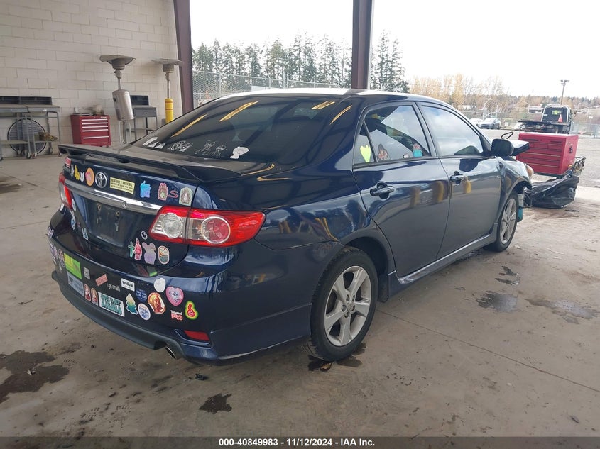 Vin: 2t1bu4ee1dc109250, lot: 41339598, toyota corolla s 20134