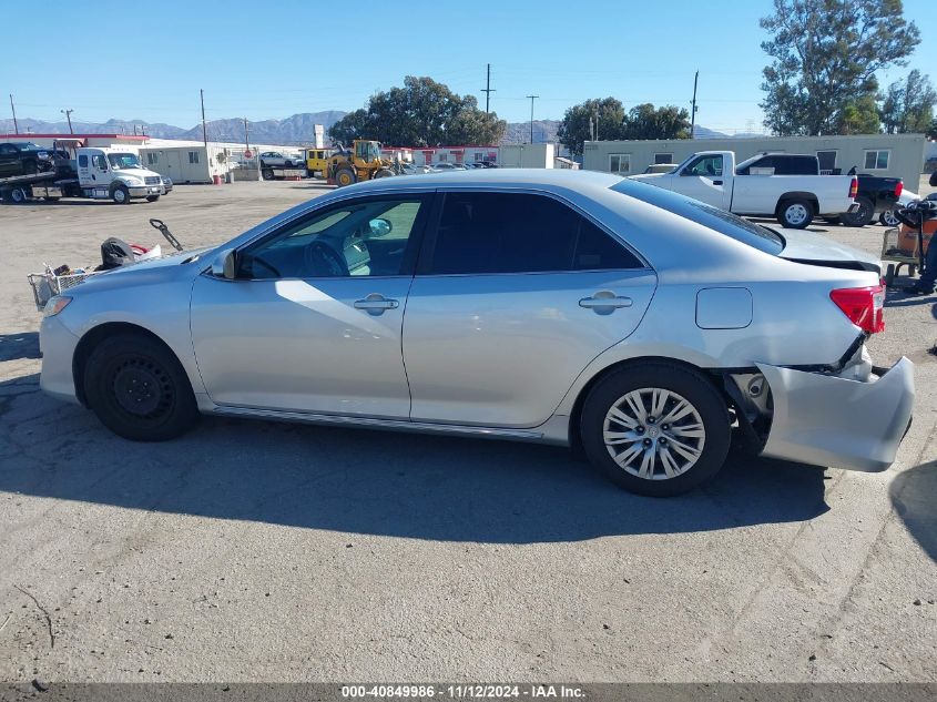 2012 Toyota Camry Le VIN: 4T1BF1FK5CU086212 Lot: 40849986