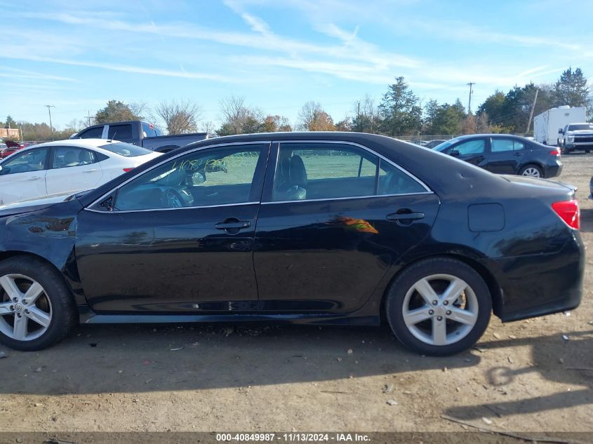 2014 Toyota Camry Se VIN: 4T1BF1FK1EU400733 Lot: 40849987